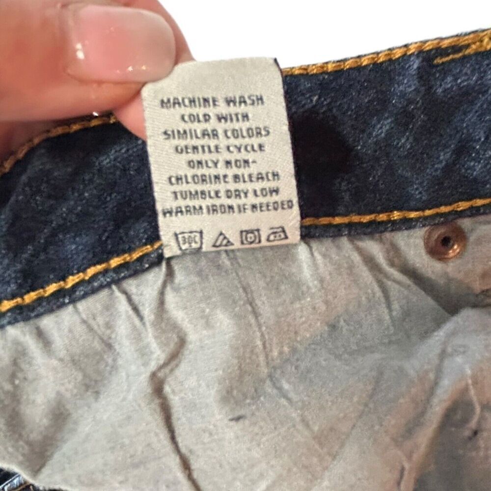 American Rag Cie Women’s Jeans Size 11 Regular Bootcut Dark Wash - Picture 9 of 12